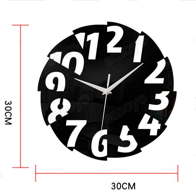 Big Letters Analog Creative Wall Clock