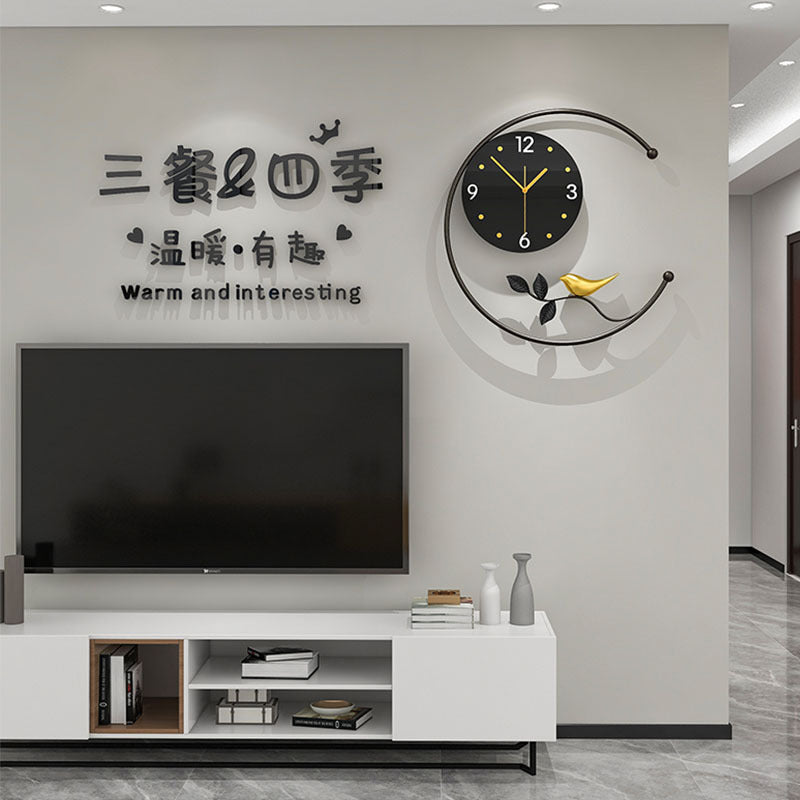 Creative Large Size Wall Decoration Clock for Livingroom