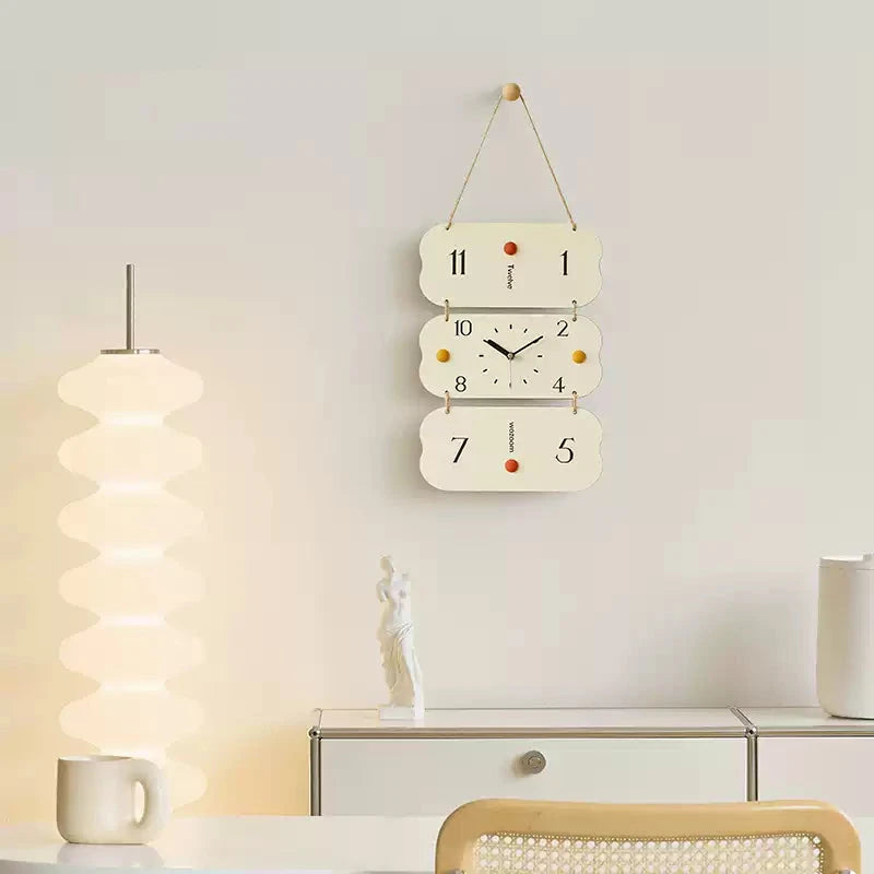 Minimalist Hanging Wall Décor Silent Clock