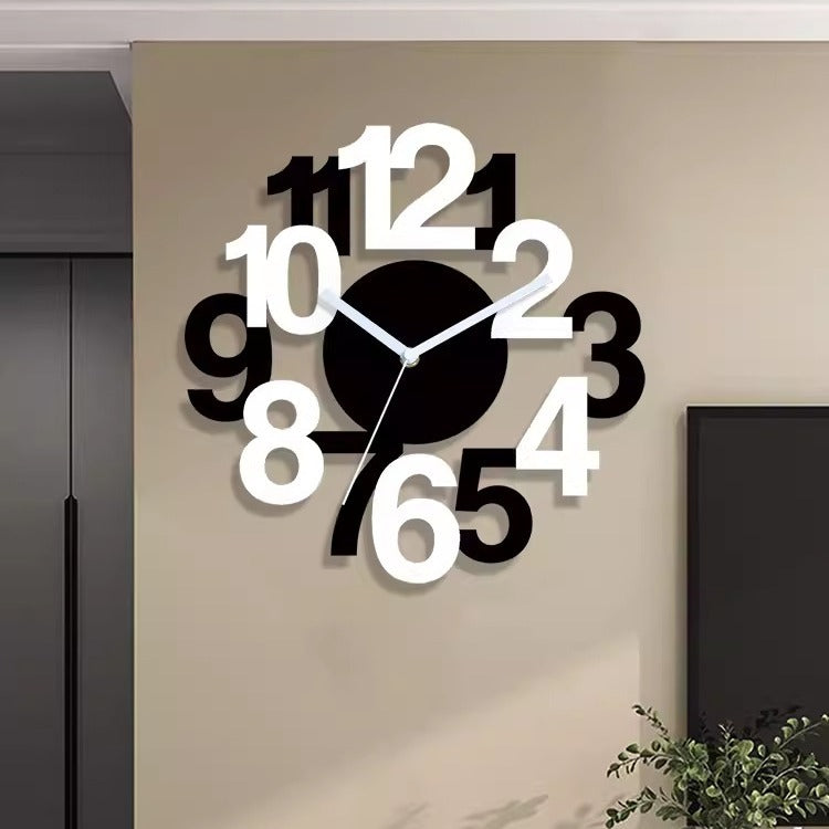 Creative Acrylic Analog Silent Wall Clock