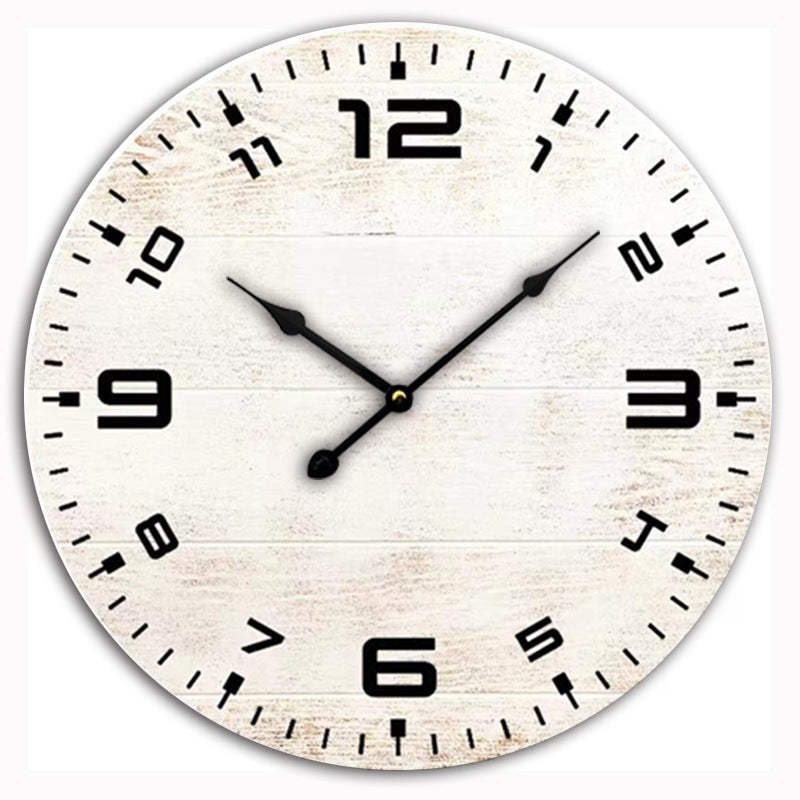 Retro Vintage Style Silent Wall Clock 16 Inches