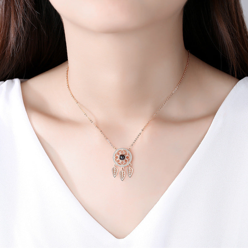 Custom Photo Projection Necklace