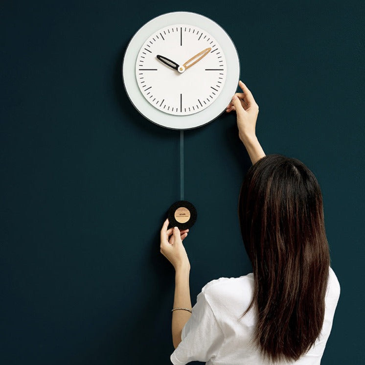 Pendulum Silent Wall Decoration Clock