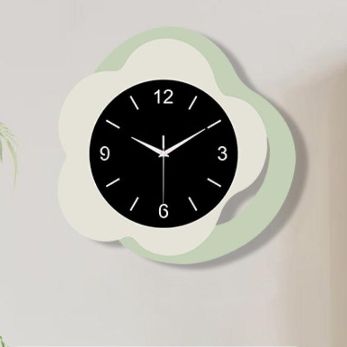 Cute Flower Silent Wall Décor Clock