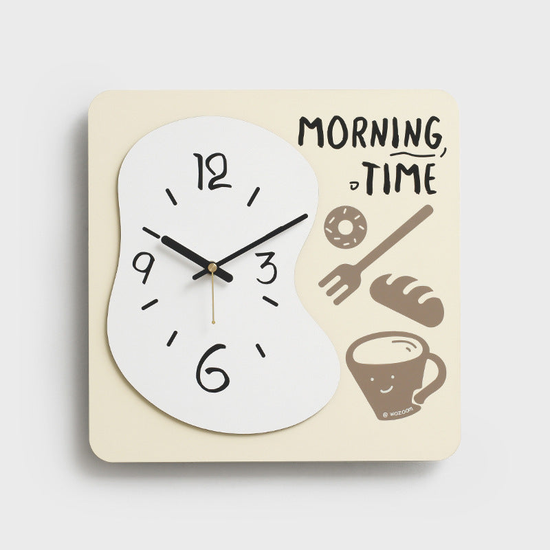Creative Style Kitchen Wall Décor Silent Clock