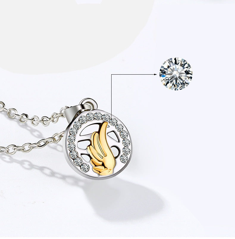 Sun and Moon Magnetic Necklaces Gift for Couples