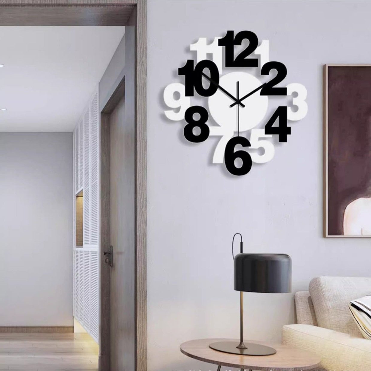 Creative Acrylic Analog Silent Wall Clock