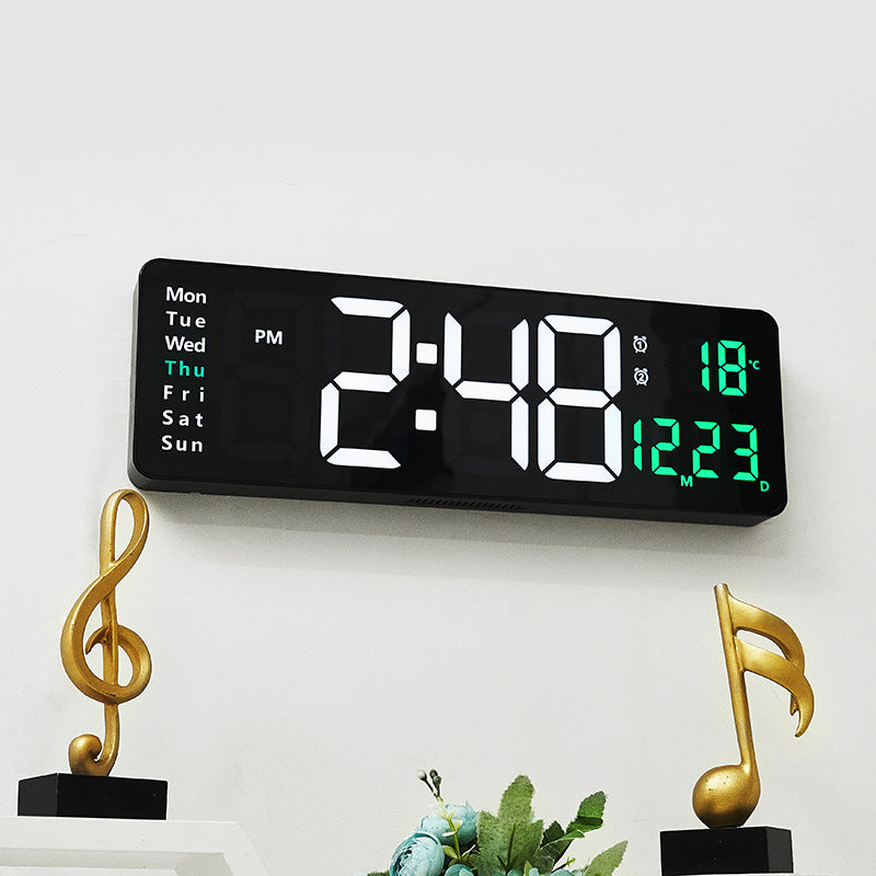 Nordic Digital Clock 16 Inch Display