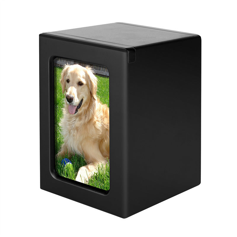 Pet Memorial Gift Dog Loss Gift Custom Photo Urn Cremation Loforay.com