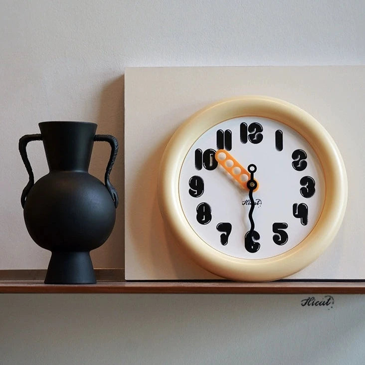 Loforay™ Dainty Nordic Round Silent Wall Clock