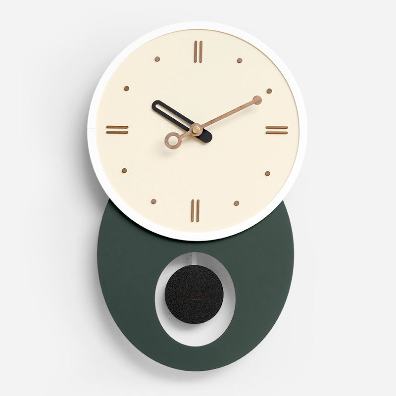 Futuristic Pendulum Silent Wall Décor Clock