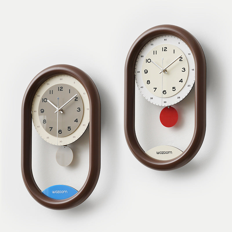 Modern Artistic Pendulum Silent Wall Clock