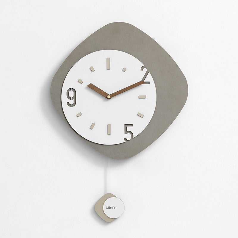 Pendulum Wall Decoration Clock for Lounge