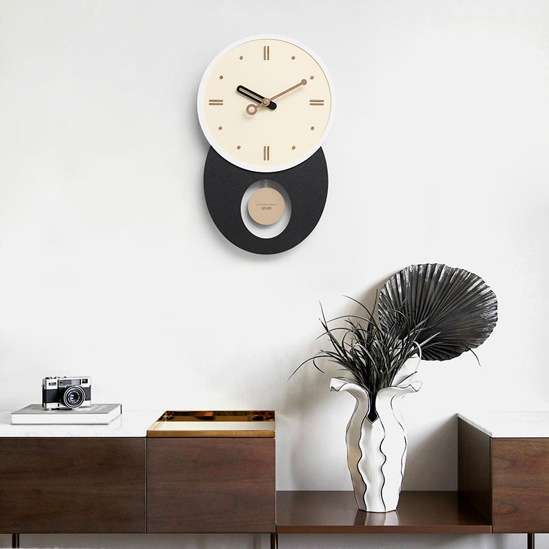 Futuristic Pendulum Silent Wall Décor Clock