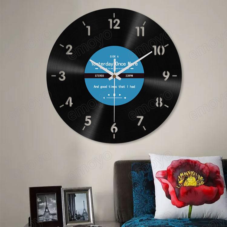 Creative Reverse Analog Silent Wall Clock