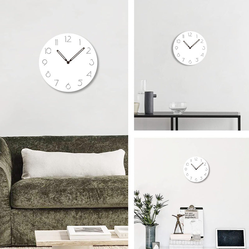Atmospheric Led Light Silent Wall Décor Clock