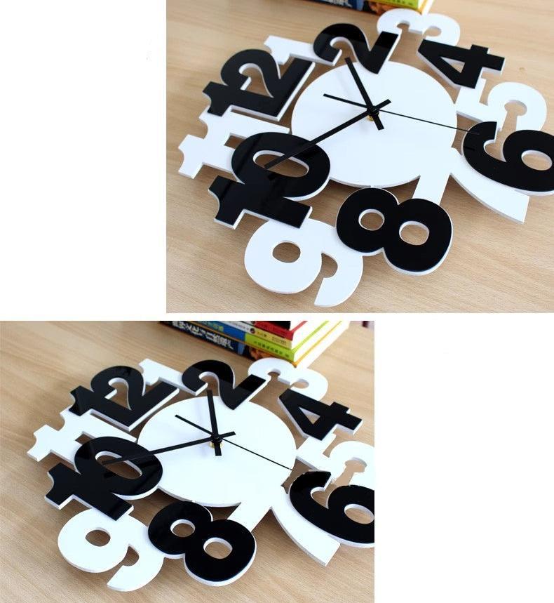 Creative Acrylic Analog Silent Wall Clock