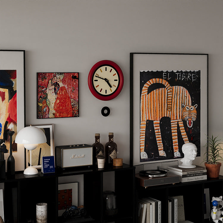 3D Pendulum Analog Silent Wall Clock