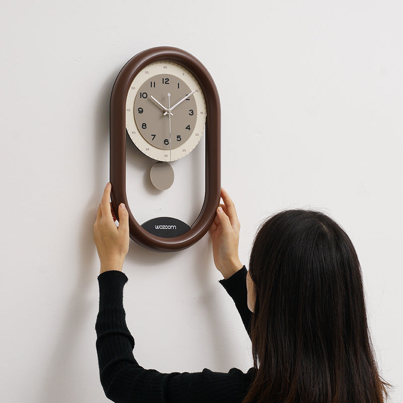 Modern Artistic Pendulum Silent Wall Clock