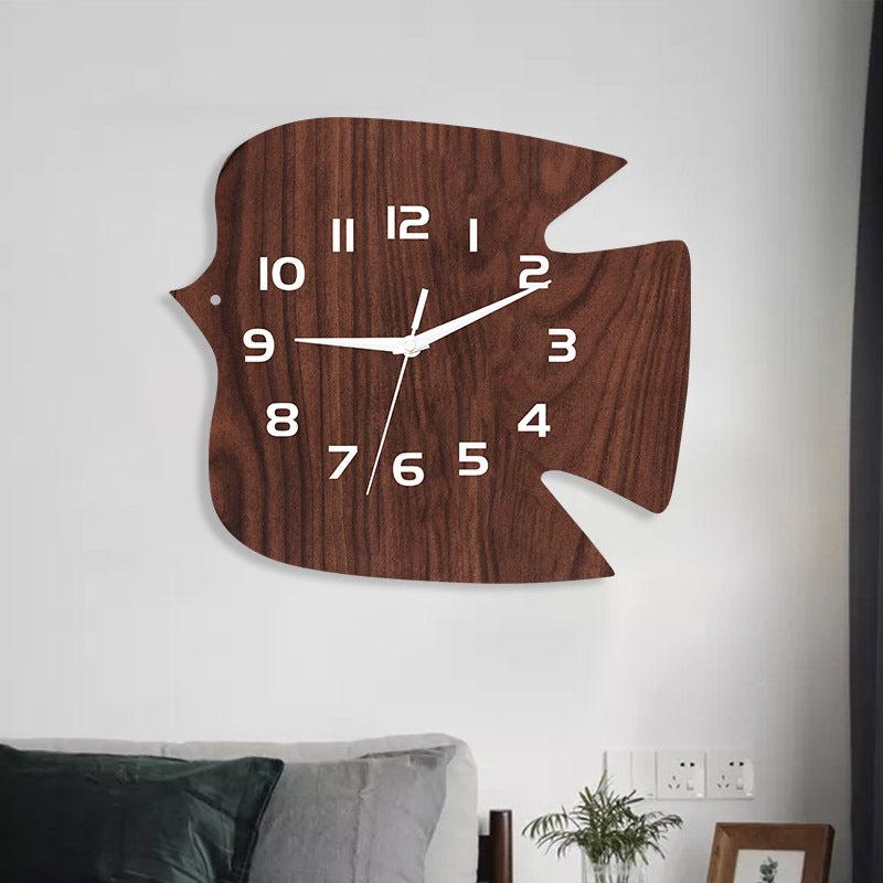Bird Shaped Wall Décor Silent Clock