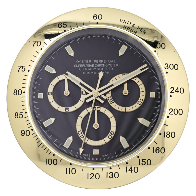 Modern Battery Operated Luminous Silent Wall Clock