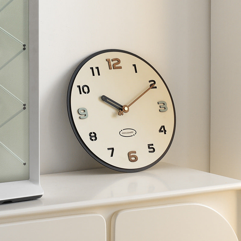 Modern Classroom Wall Décor Silent Clock
