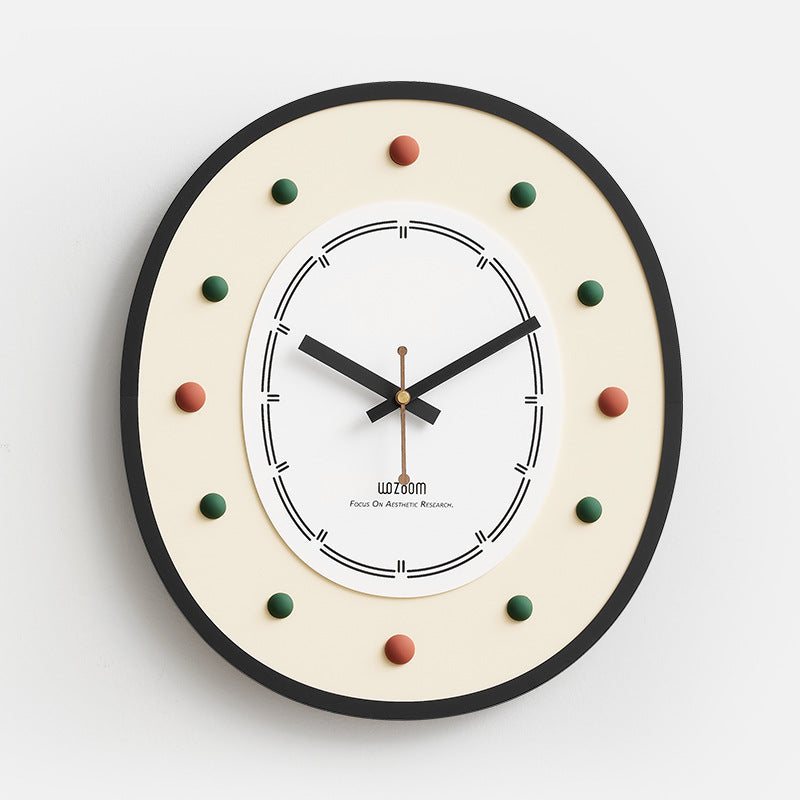 Cute Nordic Silent Wall Decorative Clock Gift