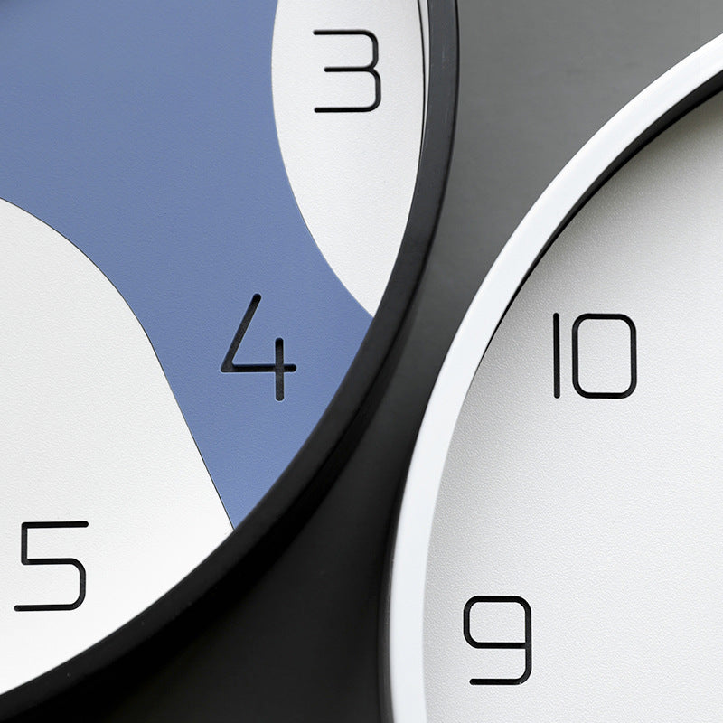 Modern Design Round Wall Décor Silent Clock