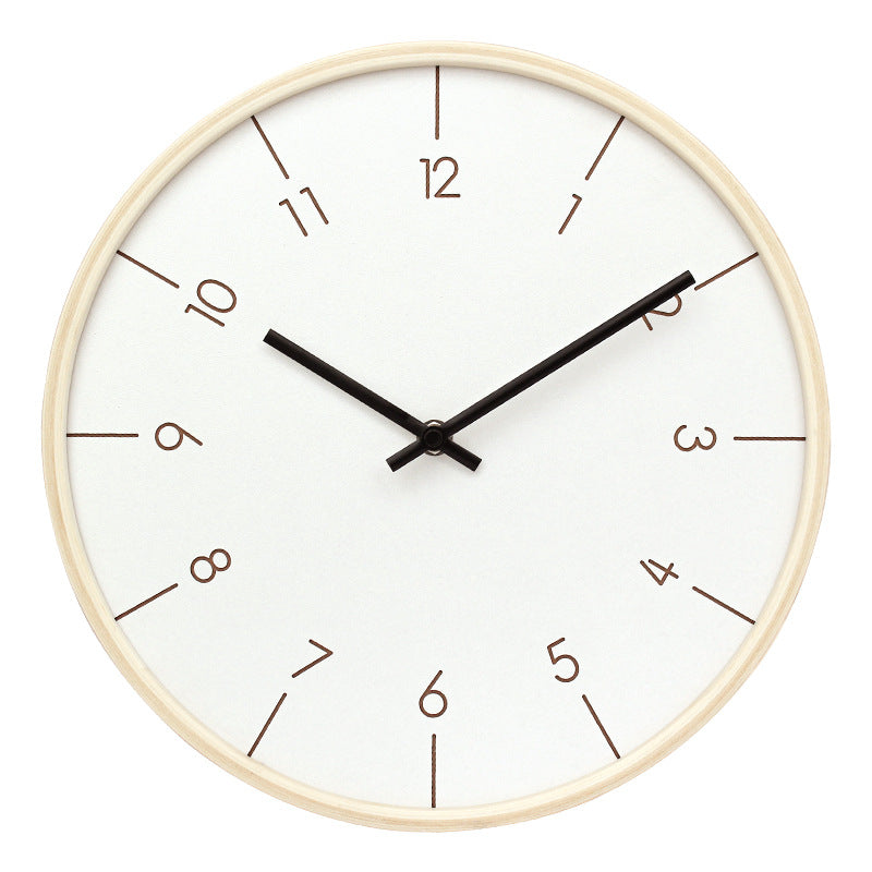 Loforay™ Minimalist Modern Circular Silent Wall Deco Clock