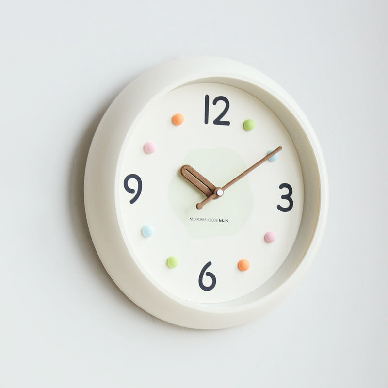 Cute Minimalist Wall Décor Silent Clock