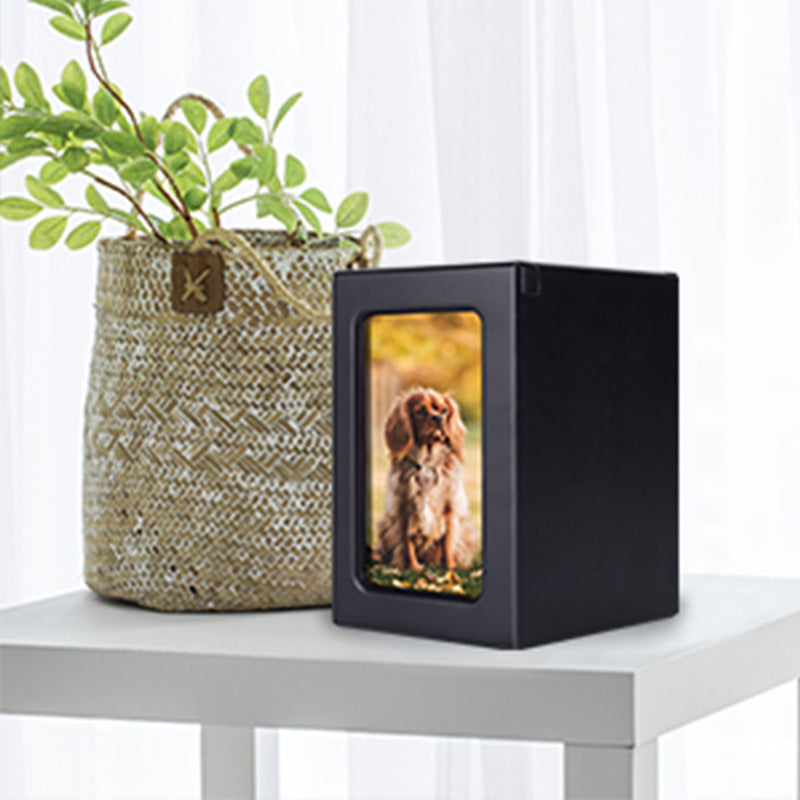 Pet Memorial Gift Dog Loss Gift Custom Photo Urn Cremation
