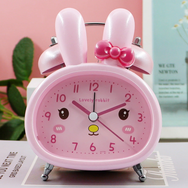 Cute Lamp Alarm Table Clock for Kids Bedroom