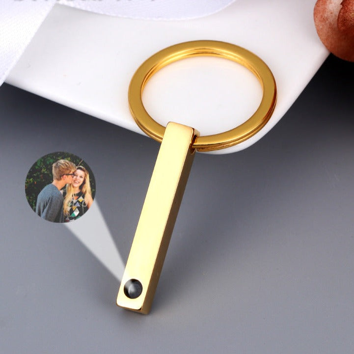 Custom Photo Projection Keychain