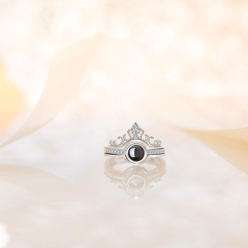 Adjustable Size Photo Projection Ring