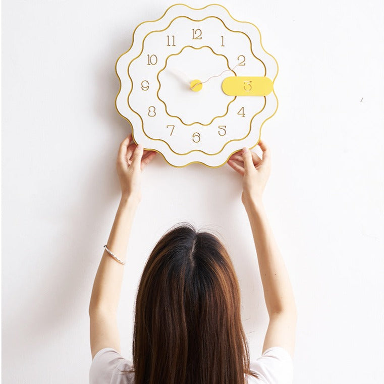 Luxury Wall Décor Clock for Living Room