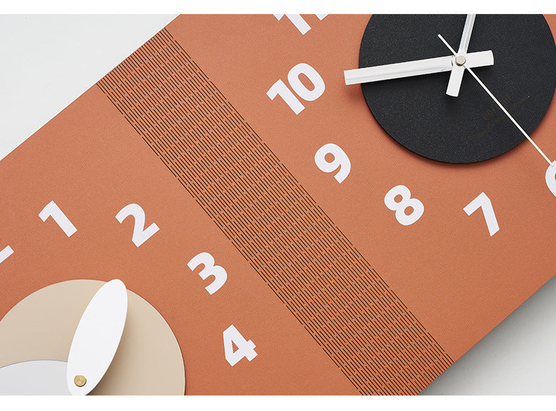 Loforay™ Two Sided Wall Corner Decorative Silent Clock