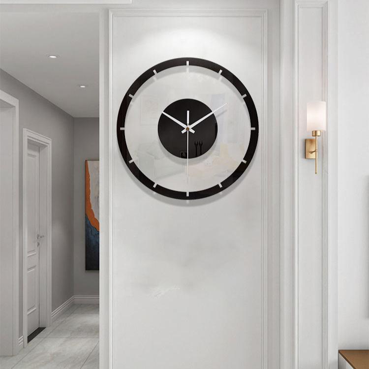 Minimalist Analog Silent Wall Deco Clock