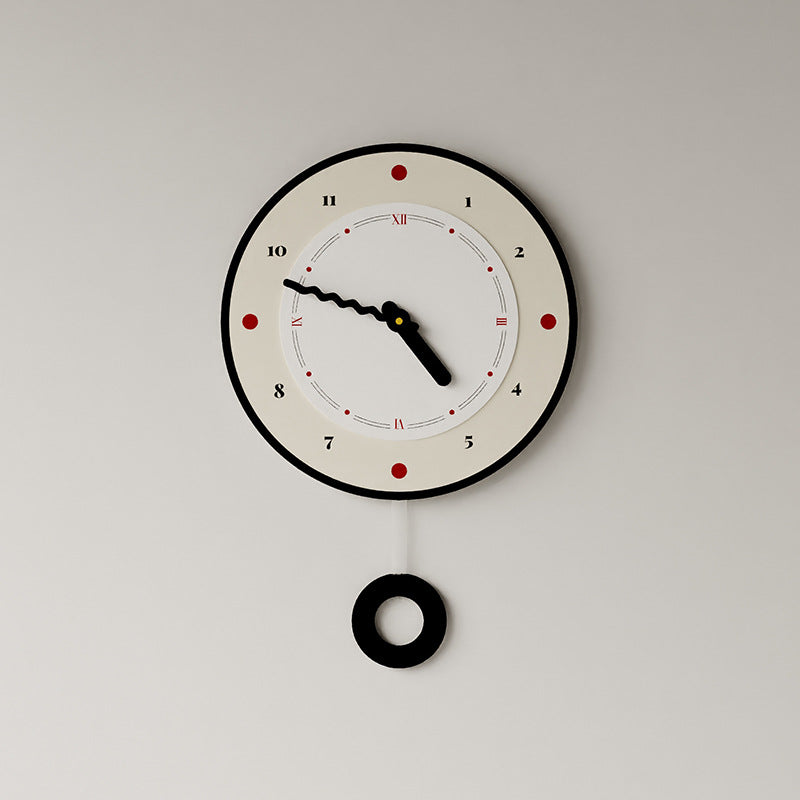 European Style Pendulum Analog Wall Clock