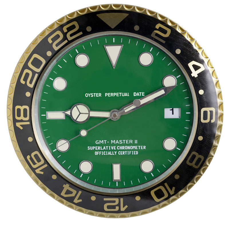 Modern Battery Operated Luminous Silent Wall Clock