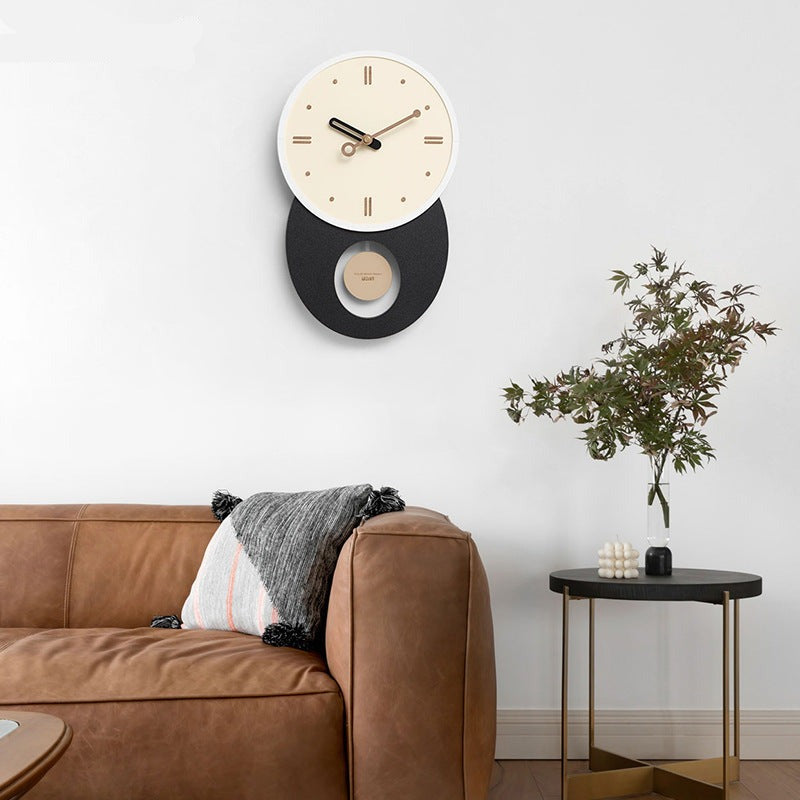 Pendulum Long Wall Décor Clock for Living Room