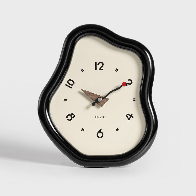 3D Distorted Table Clock for Lounge