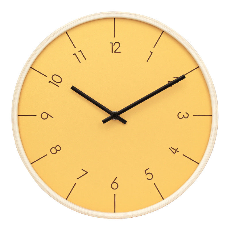 Loforay™ Minimalist Modern Circular Silent Wall Deco Clock