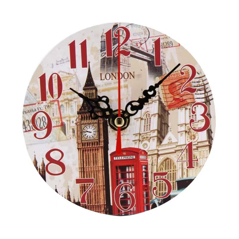 European Style Vintage Home Decoration Table Clock