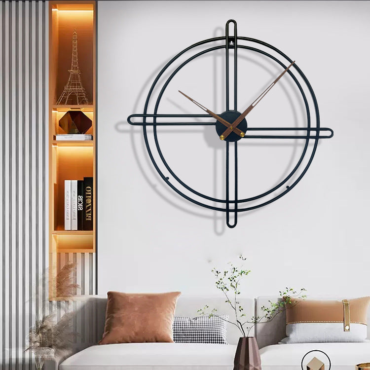 Nordic Decorative Big Wall Clock for Livingroom 23 Inches
