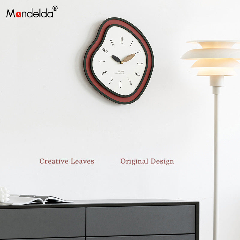 Modern Irregular Wall Clock for Living Room