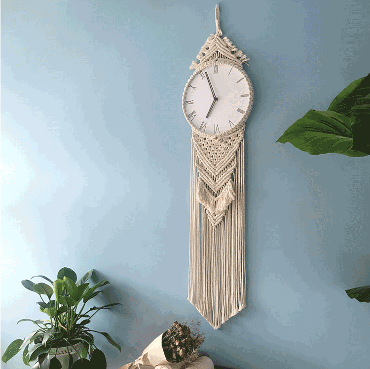 Loforay™ Nordic Roman Numerals Silent Wall Clock
