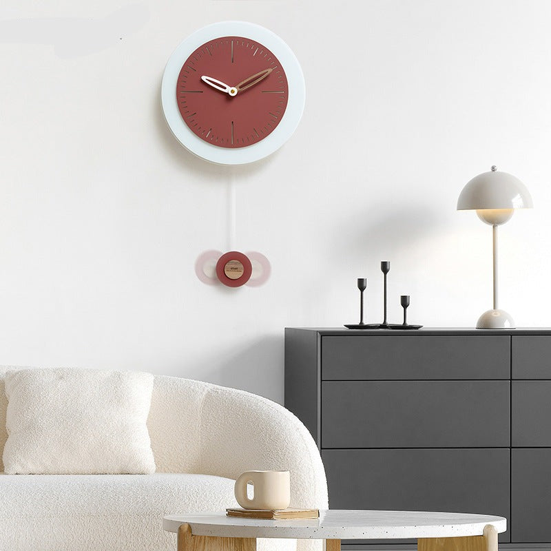 Pendulum Silent Wall Decoration Clock