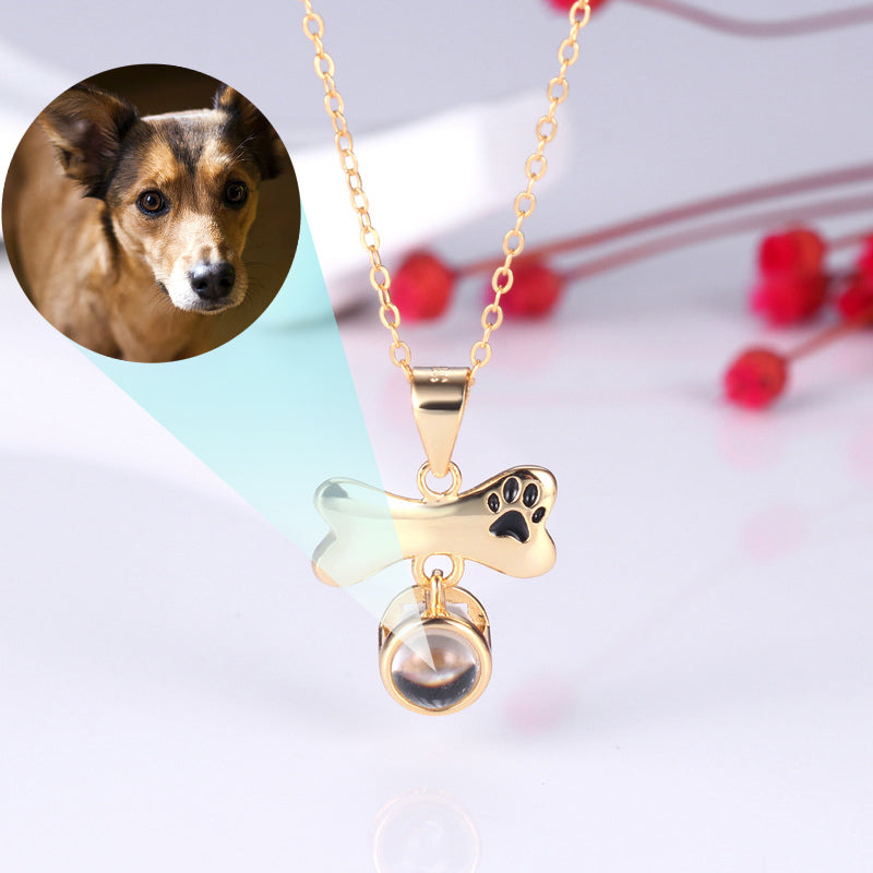 Pet Photo Projection Memorial Pendant