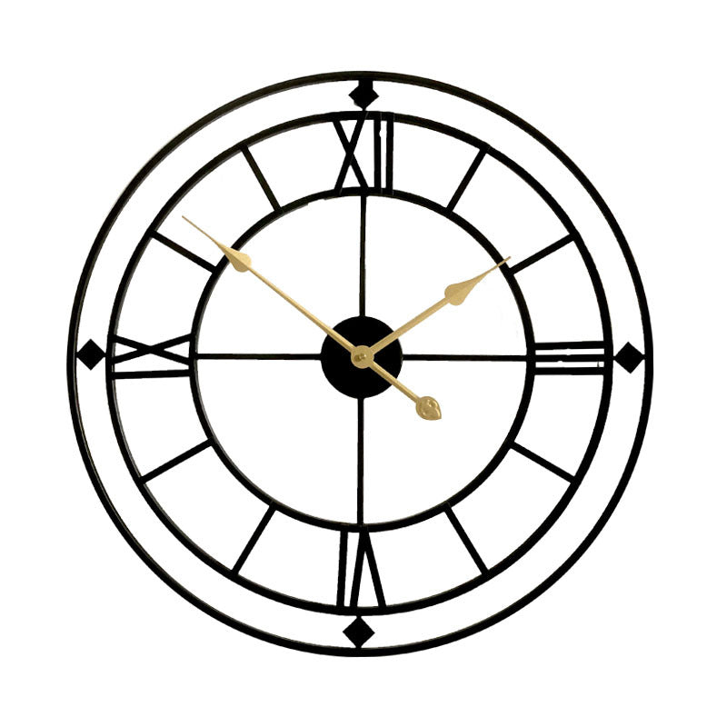 Roman Letters Decorative Big Wall Clock for Livingroom 20 Inches