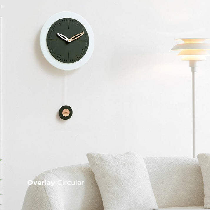 Pendulum Silent Wall Decoration Clock